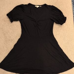 Never Worn Boden Black V Neck Dress